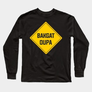 bakgat Oupa sign Long Sleeve T-Shirt